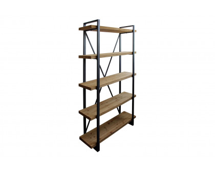 Moe's - Lex 5 Level Shelf in Brown