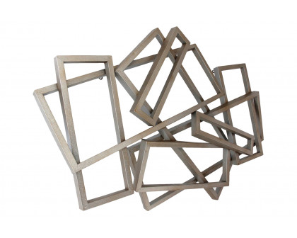 Moe's - Metal Rectangles Wall Decor