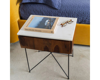 Moe's - Dominic Nightstand in Multi-Color