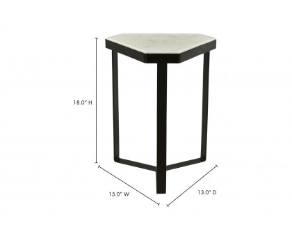 Moe's - Inform Accent Table in White