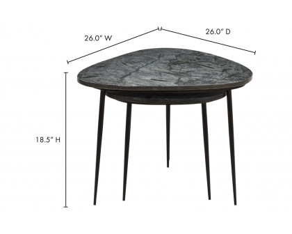 Moe's - Rigby Nesting Tables in Gray