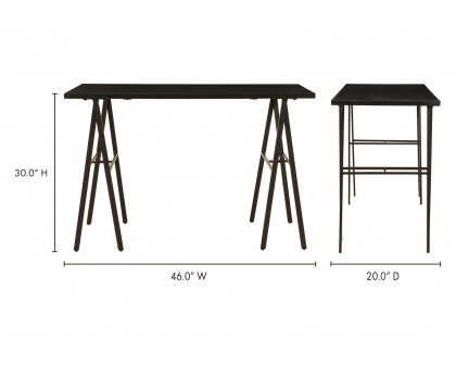 Moe's - Esme Desk in Black