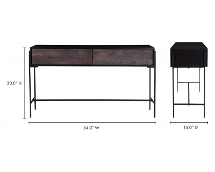 Moe's Tobin Console Table - Charcoal