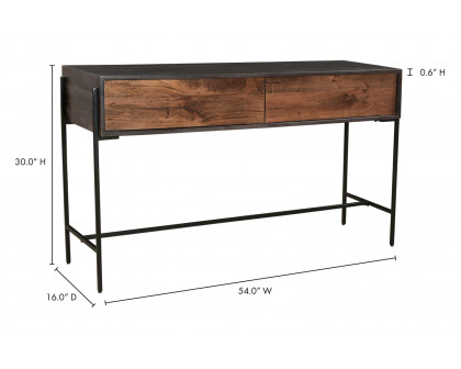 Moe's Tobin Console Table - Light Brown