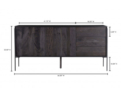 Moe's Tobin Sideboard - Charcoal