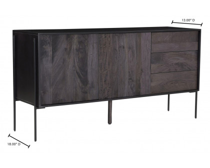 Moe's Tobin Sideboard - Charcoal