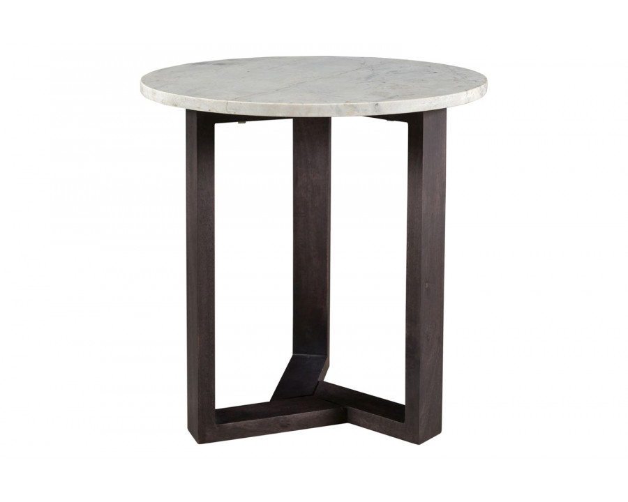 Moe's Jinxx Side Table - Charcoal Gray