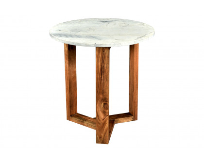 Moe's Jinxx Side Table - White