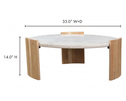 Moe's - Dala Coffee Table in White