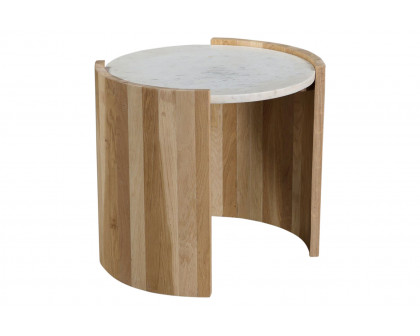 Moe's - Dala Side Table in White