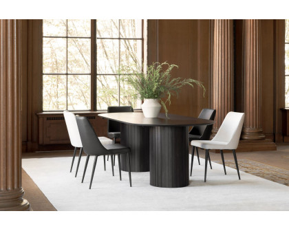 Moe's Povera Oval Dining Table - Black