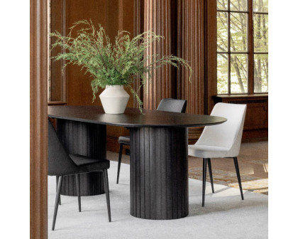 Moe's Povera Oval Dining Table - Black