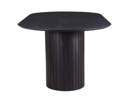 Moe's Povera Oval Dining Table - Black