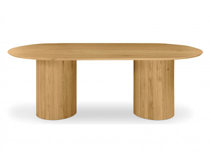 Moe's Povera Oval Dining Table - Natural