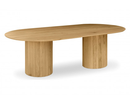 Moe's Povera Oval Dining Table - Natural