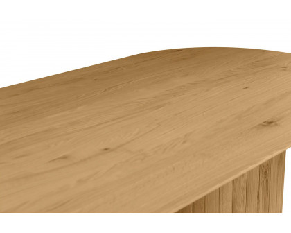 Moe's Povera Oval Dining Table - Natural