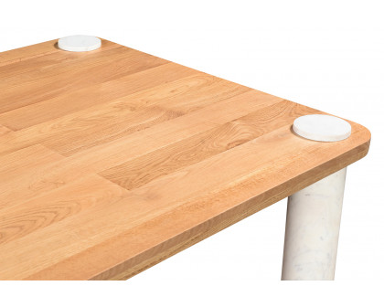 Moe's Century Dining Table - Natural/White