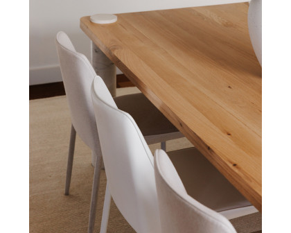 Moe's Century Dining Table - Natural/White