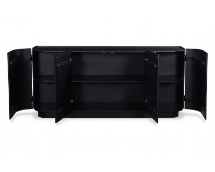 Moe's Povera 4 Door Sideboard - Black