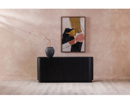 Moe's Povera 4 Door Sideboard - Black