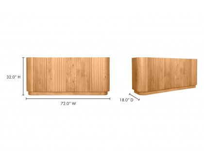 Moe's™ Povera 4 Door Sideboard - Natural