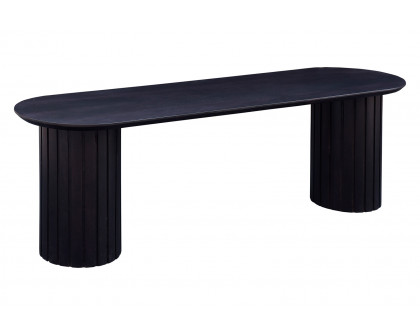 Moe's Povera Dining Bench - Black