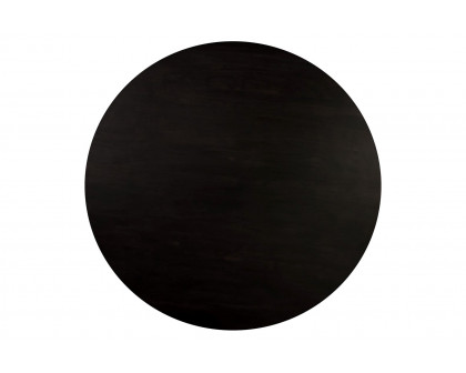 Moe's Povera Round Dining Table - Black