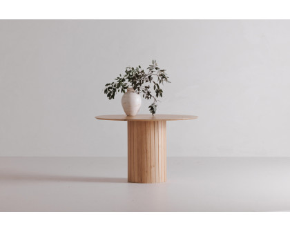 Moe's Povera Round Dining Table - Natural