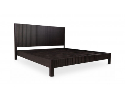 Moe's Povera Contemporary Queen Size Bed - Black