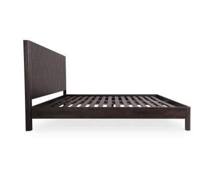 Moe's Povera Contemporary Queen Size Bed - Black