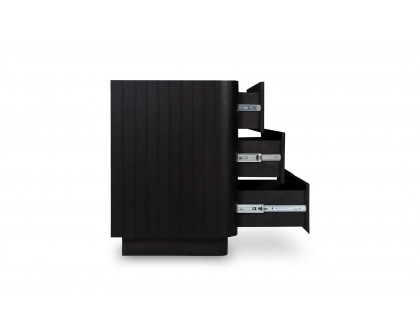 Moe's Povera Contemporary 6-Drawer Dresser - Black