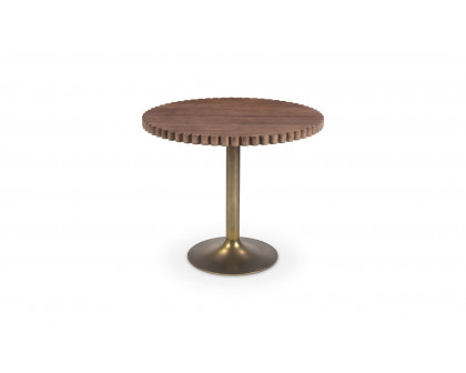 Moe's - Nomi Modern Round Coffee Table in Brown