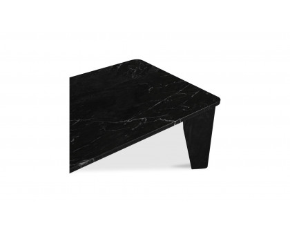 Moe's - Satona Modern Rectangular Coffee Table in Black