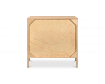 Moe's Teeda Contemporary 3-Drawer Nightstand - Natural