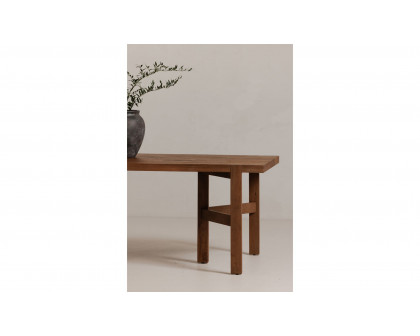 Moe's - Workshop Modern Rectangular Dining Table in Vintage Brown