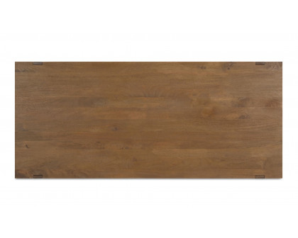 Moe's - Workshop Modern Rectangular Dining Table in Vintage Brown