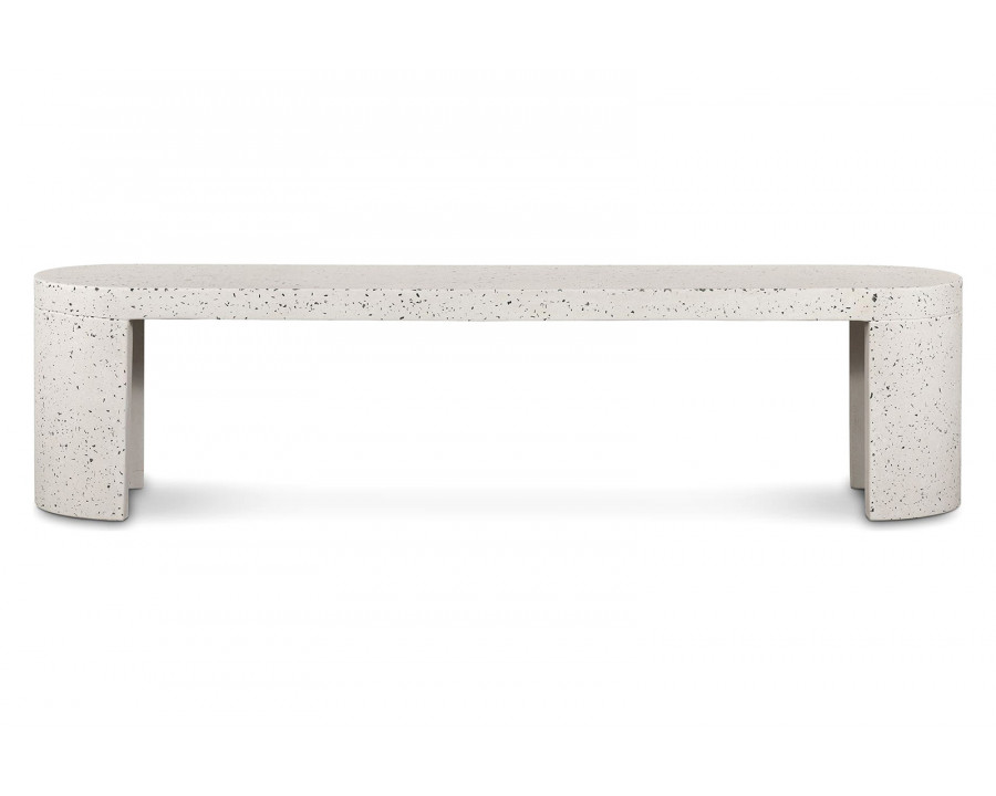 Moe's - Lyon Outdoor Bench in Gray