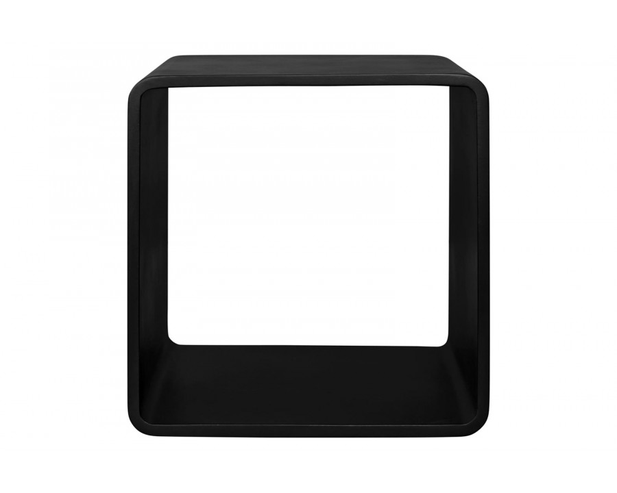 Moe's Cali Accent Cube - Black