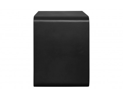 Moe's Cali Accent Cube - Black