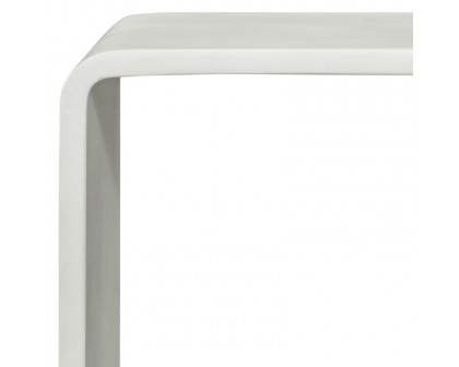 Moe's Cali Accent Cube - White