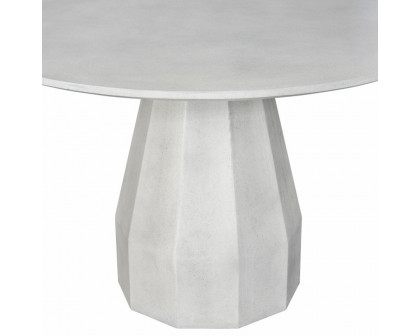 Moe's Templo Outdoor Dining Table - White