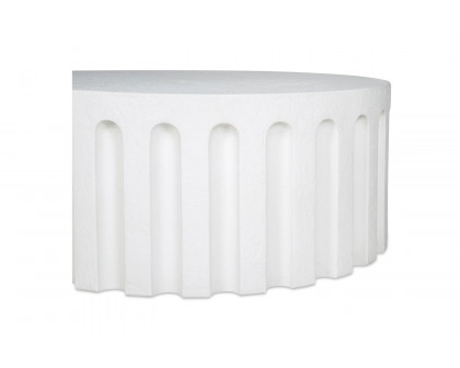 Moe's - Eris Contemporary Outdoor Coffee Table in White