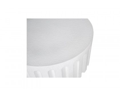 Moe's - Eris Contemporary Outdoor Coffee Table in White