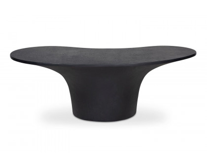 Moe's Yumi Contemporary Outdoor Coffee Table - Black