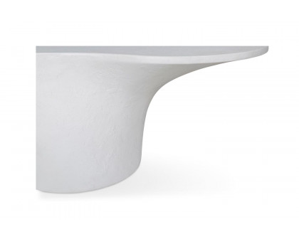 Moe's Yumi Contemporary Outdoor Coffee Table - White