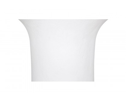 Moe's Yumi Contemporary Outdoor Accent Table - White