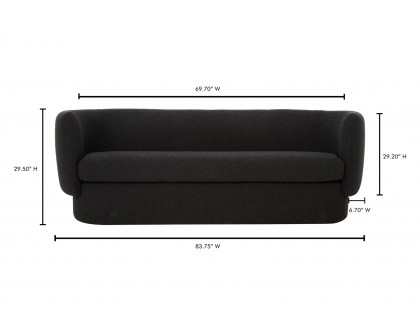 Moe's Koba Sofa - Maya Black