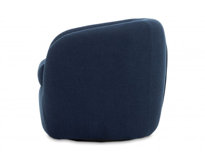 Moe's - Maurice Swivel Chair in Blue