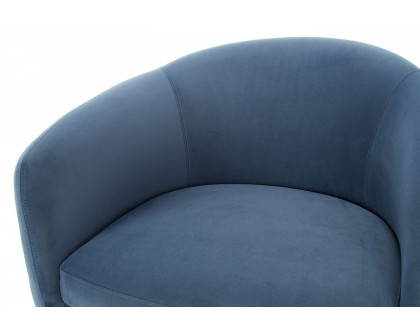 Moe's Franco Chair - Dusted Blue