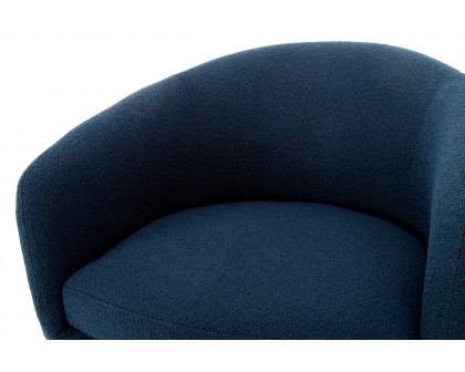 Moe's Franco Chair - Dark Indigo